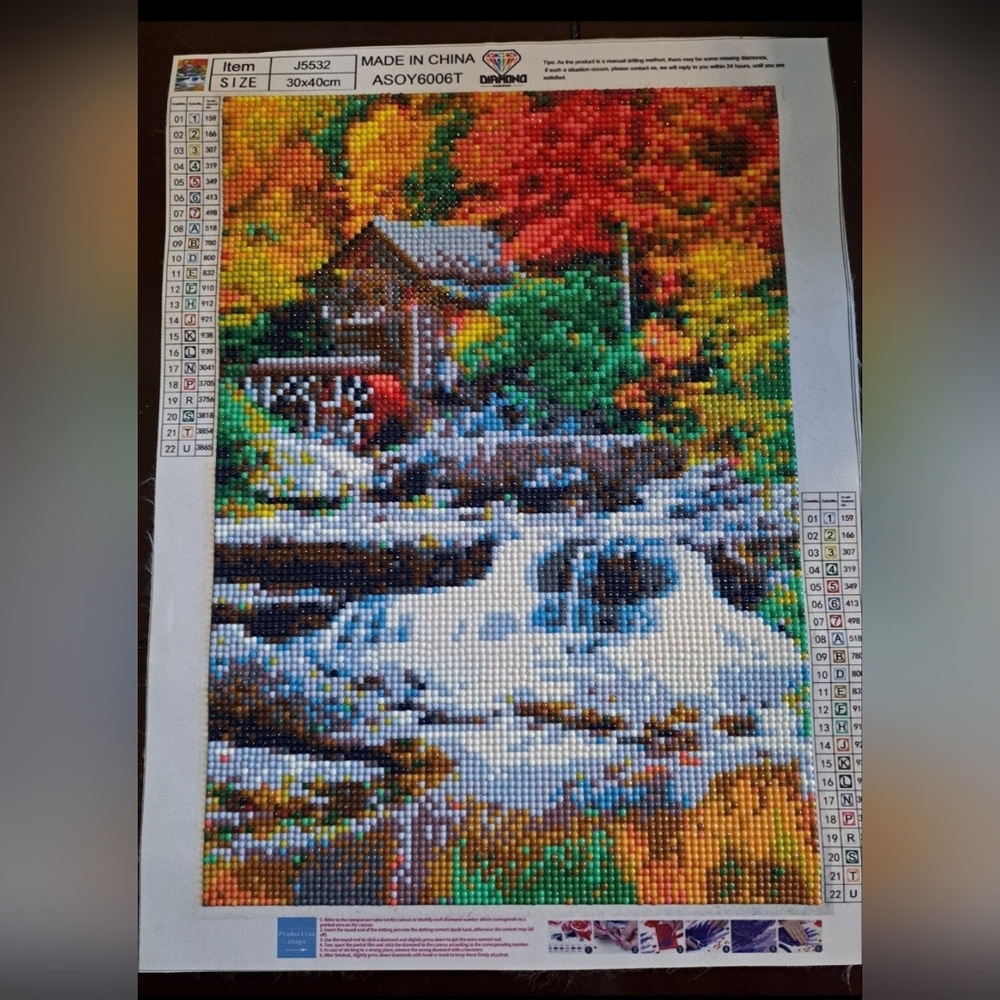 Completed Diamond Painting